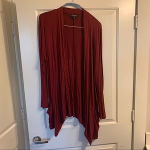 Asymmetrical cardigan soft cozy